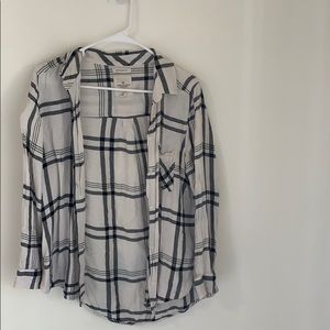 AE Flannel Button Down